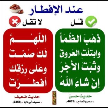 سنن الافطار